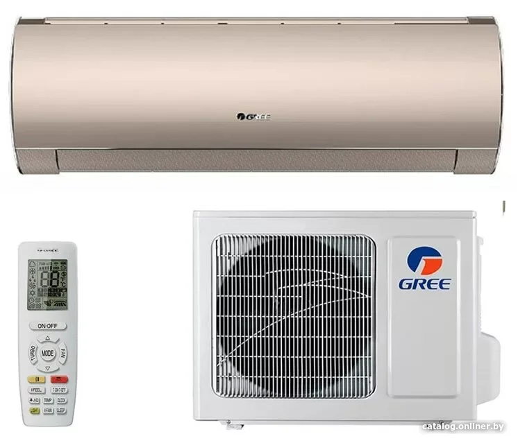 Сплит-система Gree Lyra Inverter R32 GOLD GWH24ACE-K6DNA1I (champagne)